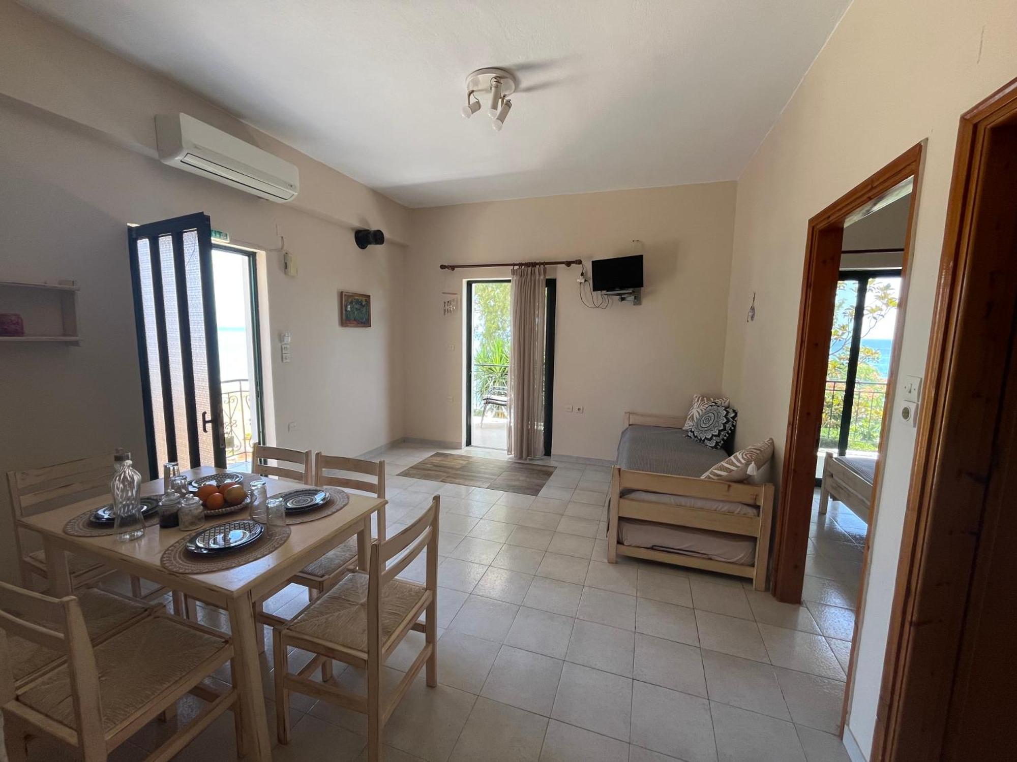 9 Muses Villas Chrani Exteriör bild