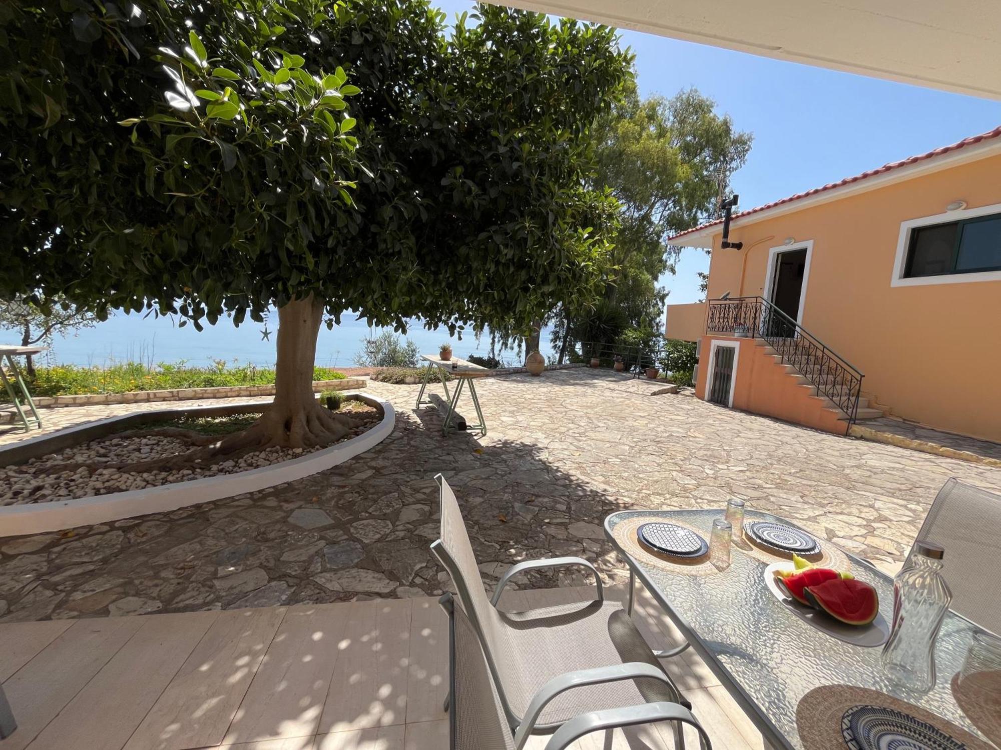 9 Muses Villas Chrani Exteriör bild