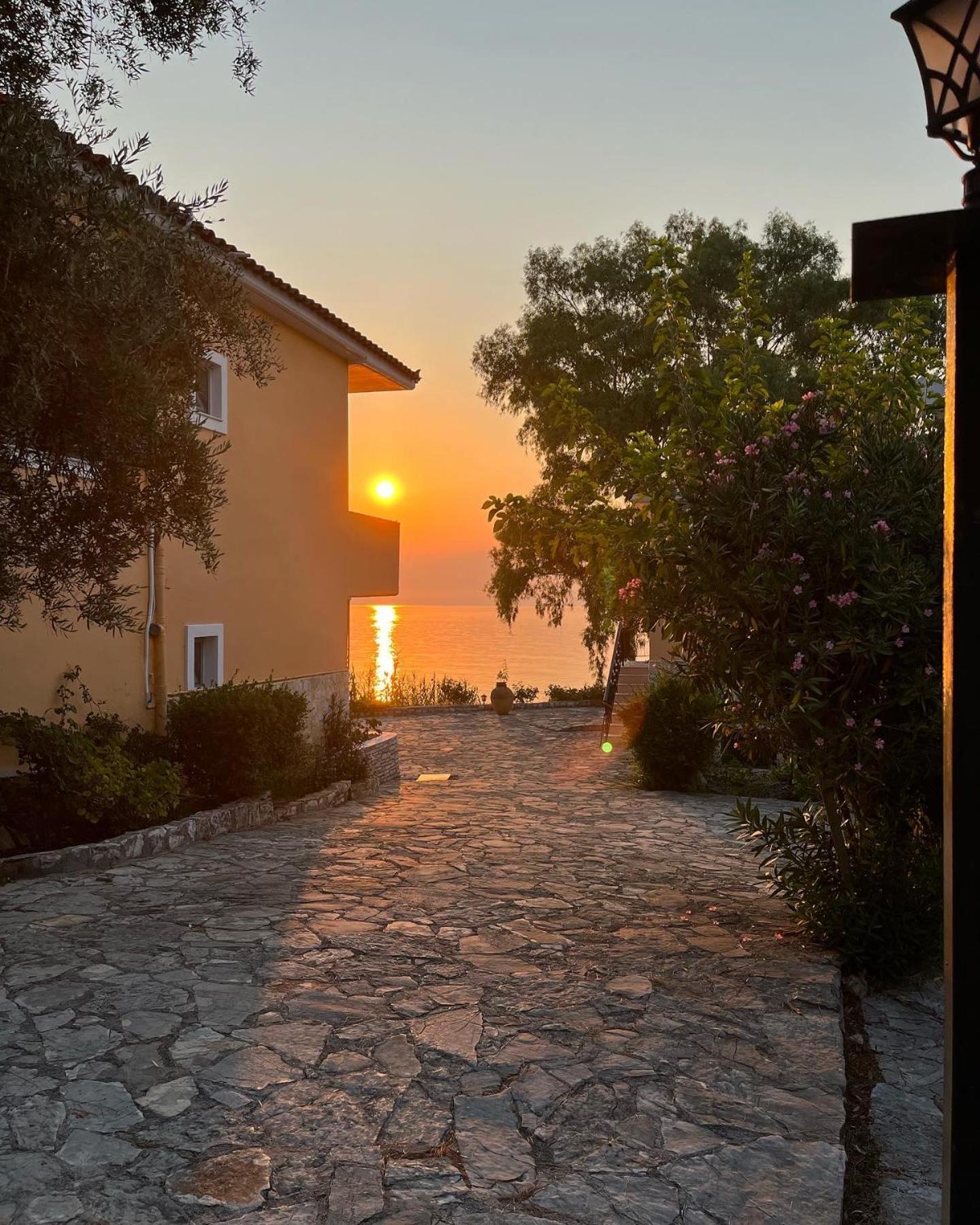 9 Muses Villas Chrani Exteriör bild